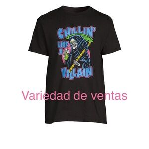 Chillin Reaper Men's Graphic Tee with Short Sleeves, Sizes M,L,XL